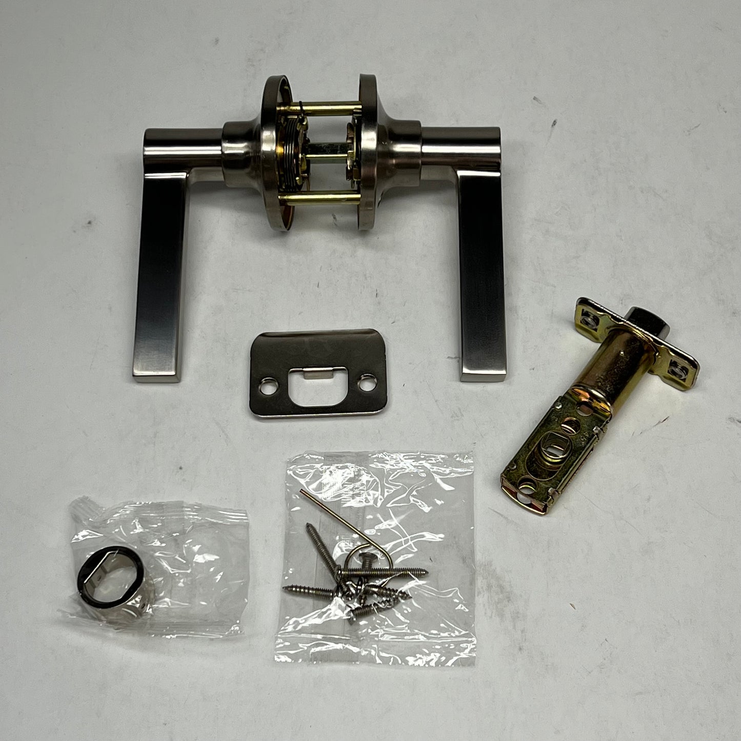 SCHLAGE Residential Solstice Passage J-series Hall/closet Satin Nickel J10SOL619