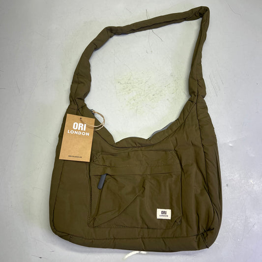 ORI LONDON Belsize Bag Made From Talson Material Medium Moss BELSMTMOS