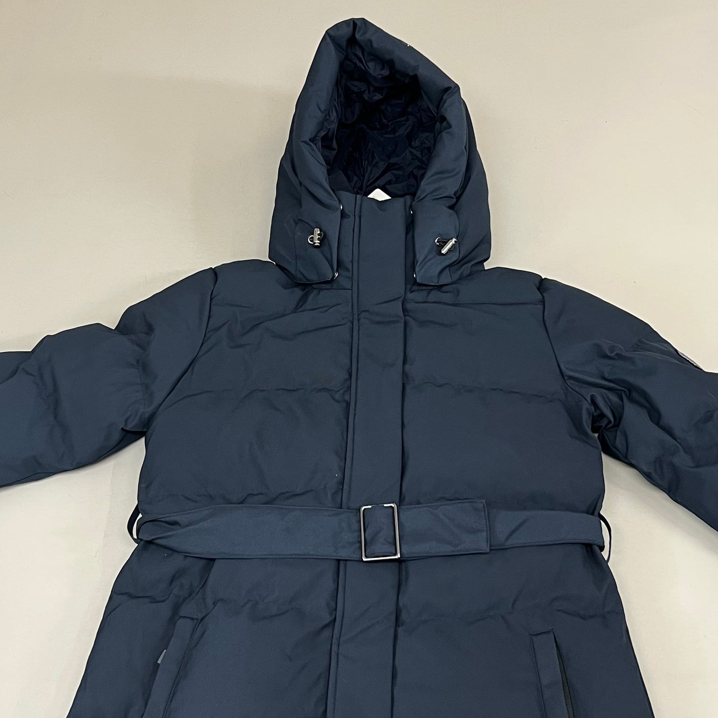 SAMSHIELD Michaela Equestrian Winter Rain Coat Rain Jacket Women's Sz S Navy Blue