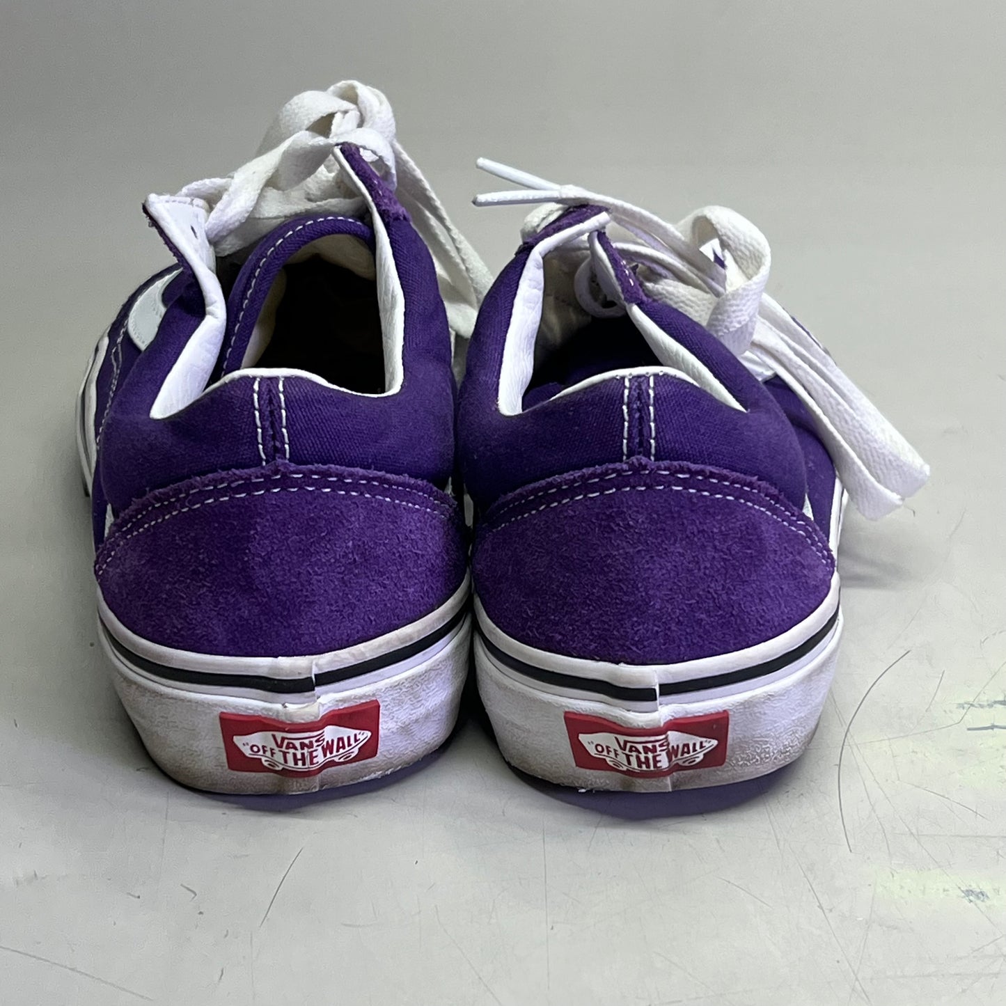 VANS Old Skool Of The Wall Sneakers Men's Sz 7 Women's Sz 8.5 Purple (Pre-Owned)