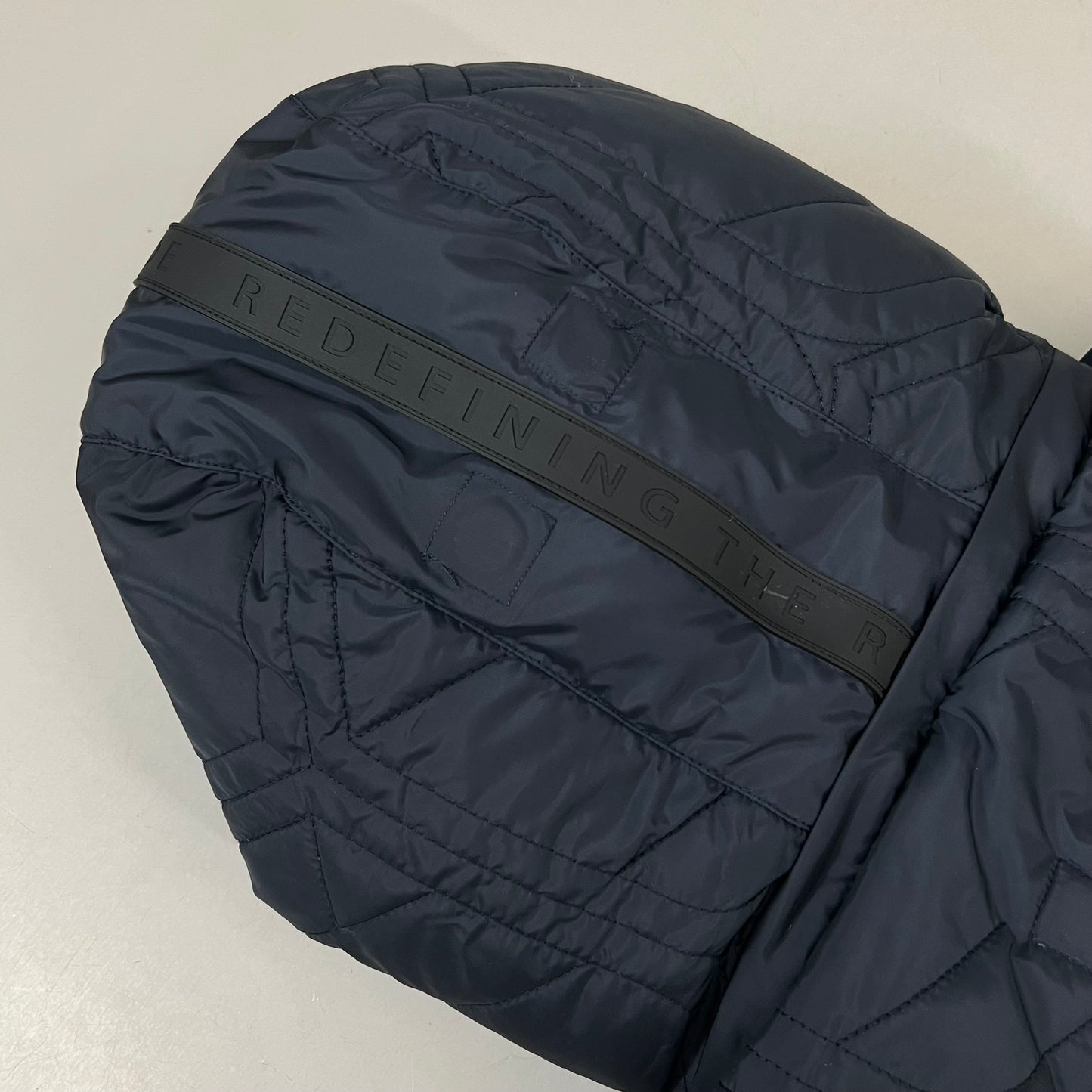 SAMSHIELD Avoriaz Equestrian Sleeveless Winter Coat Men's Sz L Navy