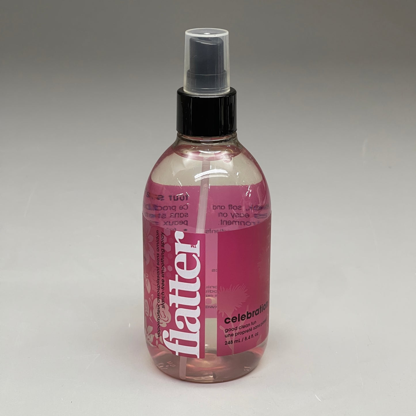 FLATTER (2 PACK) Celebration Smoothing Fabric Spray 8.4 fl oz R-F08G