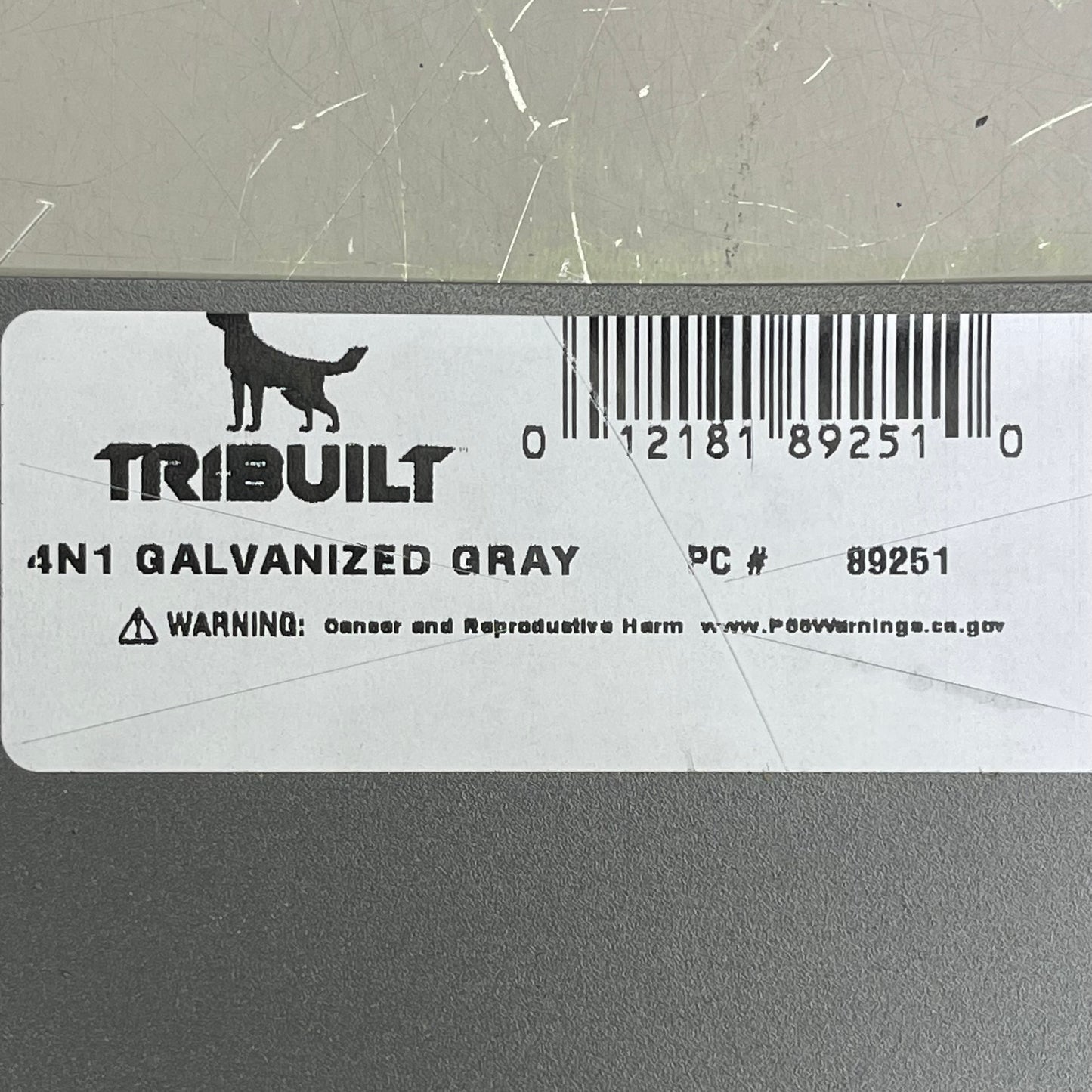 TRIBUILT 4N1 Galvanized Roof Flashing 12" x 16" Base Grey 89251