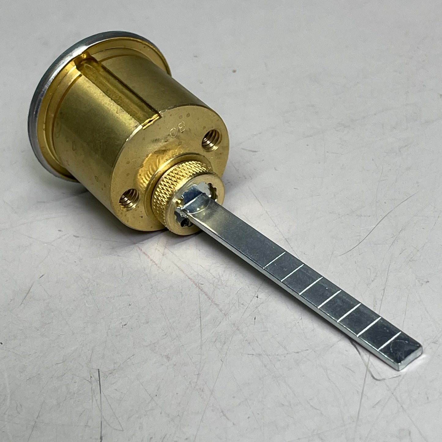 GMS (2-PACK) Russwin Lock Cylinders 1-1/8" Satin Chrome 6 Pin R118-RD1-26D-A2-6