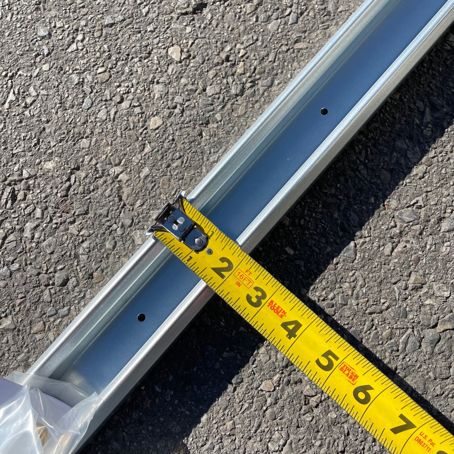 NATIONAL HARDWARE By-Pass Sliding Door Frame Hardware Set 72" N343-087 (AS-IS)