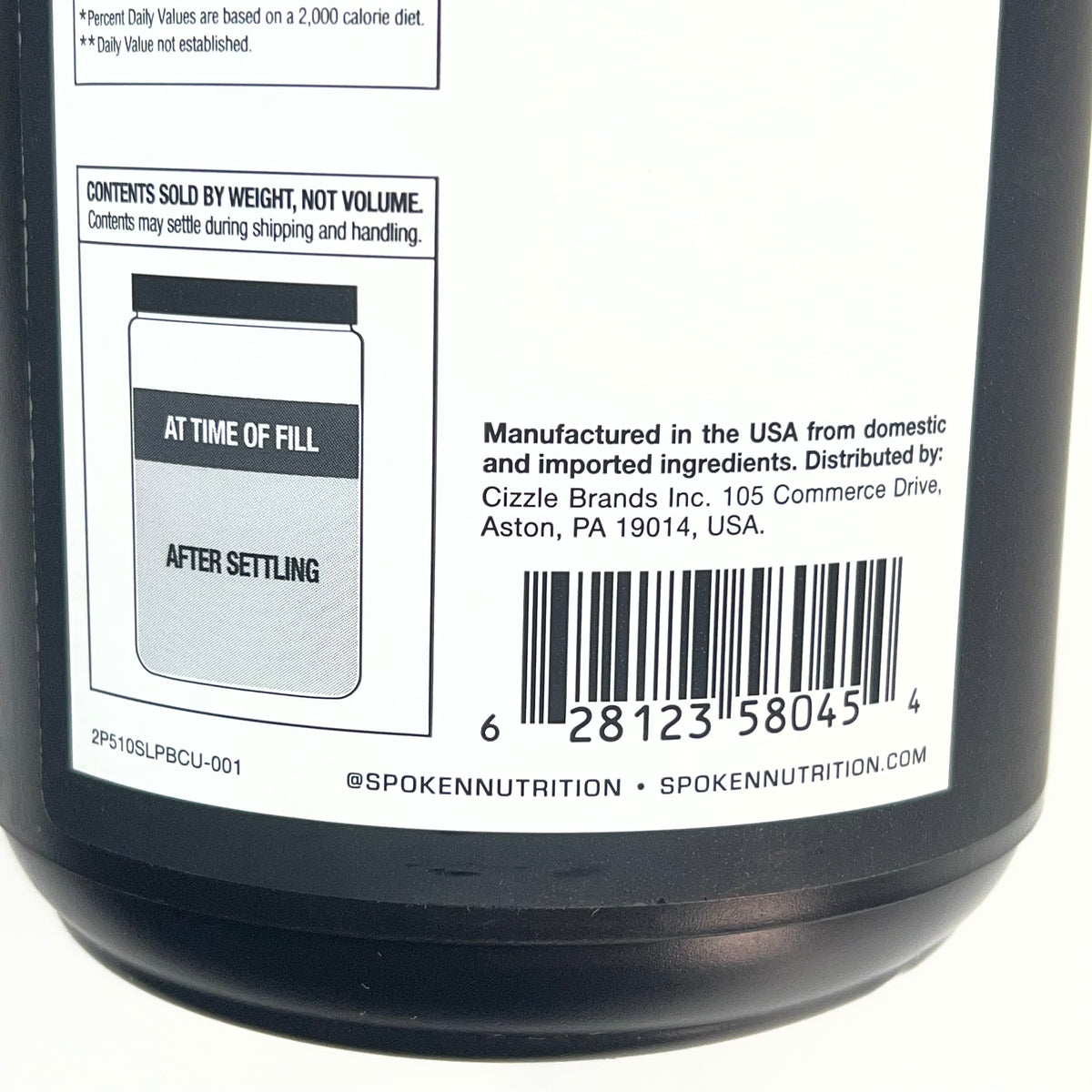 SPOKEN Sleep Builder Calming Supplement Cherry Flavor 30 Servings 18oz BB 02/27