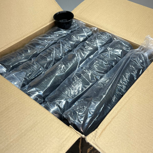 ZA@ EVO PAK (2,500 PACK) Portion Cups 3.25oz Black CPP325B