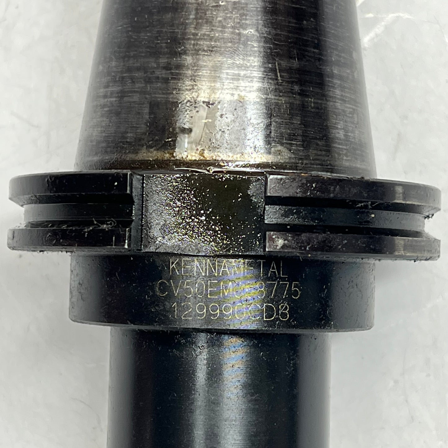 KENNAMETAL Cnc Machine End Milling Holder ~11/16" Bit Hole  CV50EM0887755 (Used)