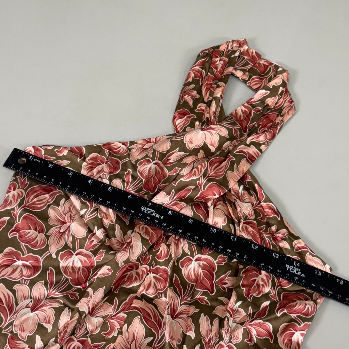 VERONICA BEARD Alberta Deep Ochre Multicolored Dress Sz-4 2406FL4620632