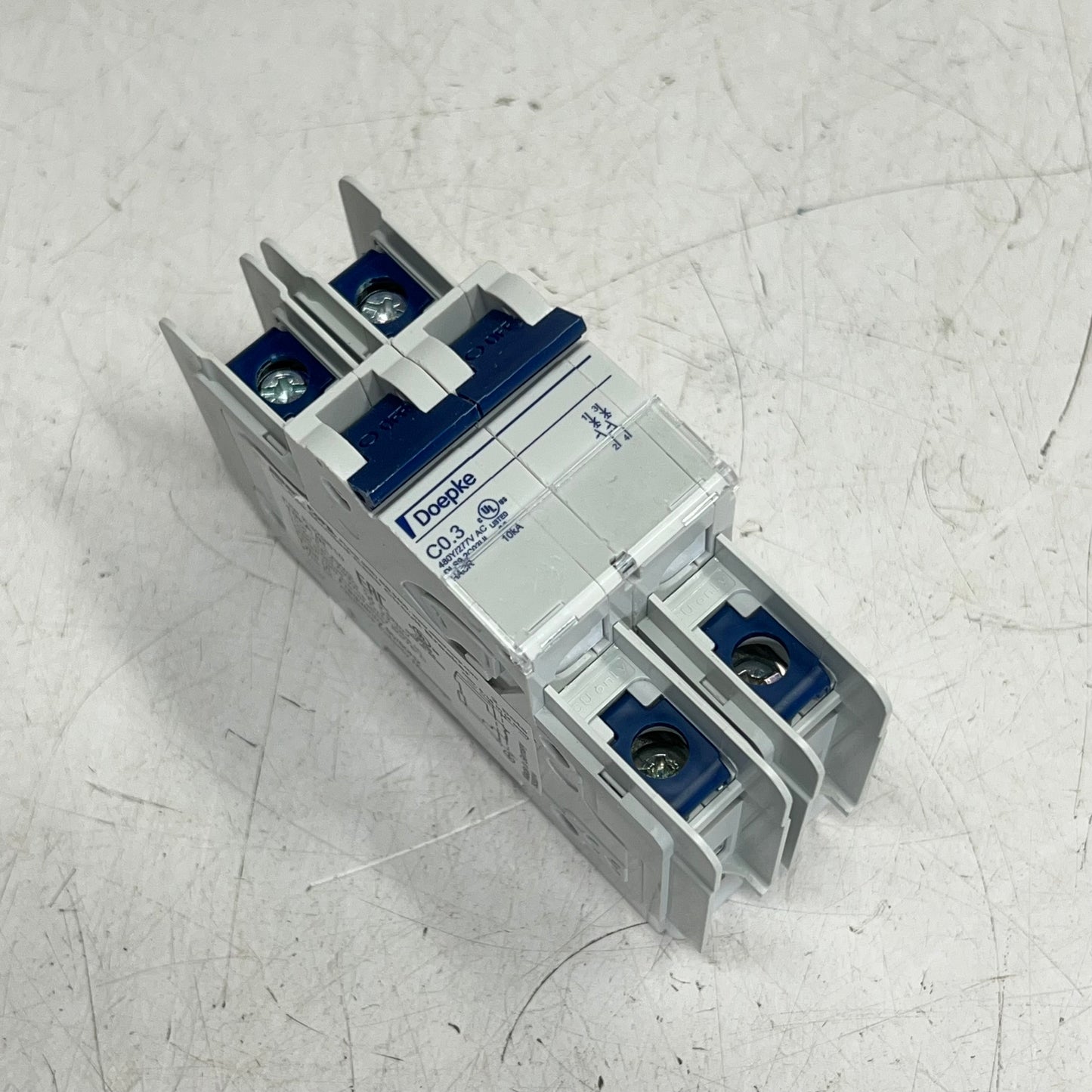 ALTECH CORP Miniature Molded Case Circuit Breaker 480Y/277V AC 50/60Hz 2C03UL