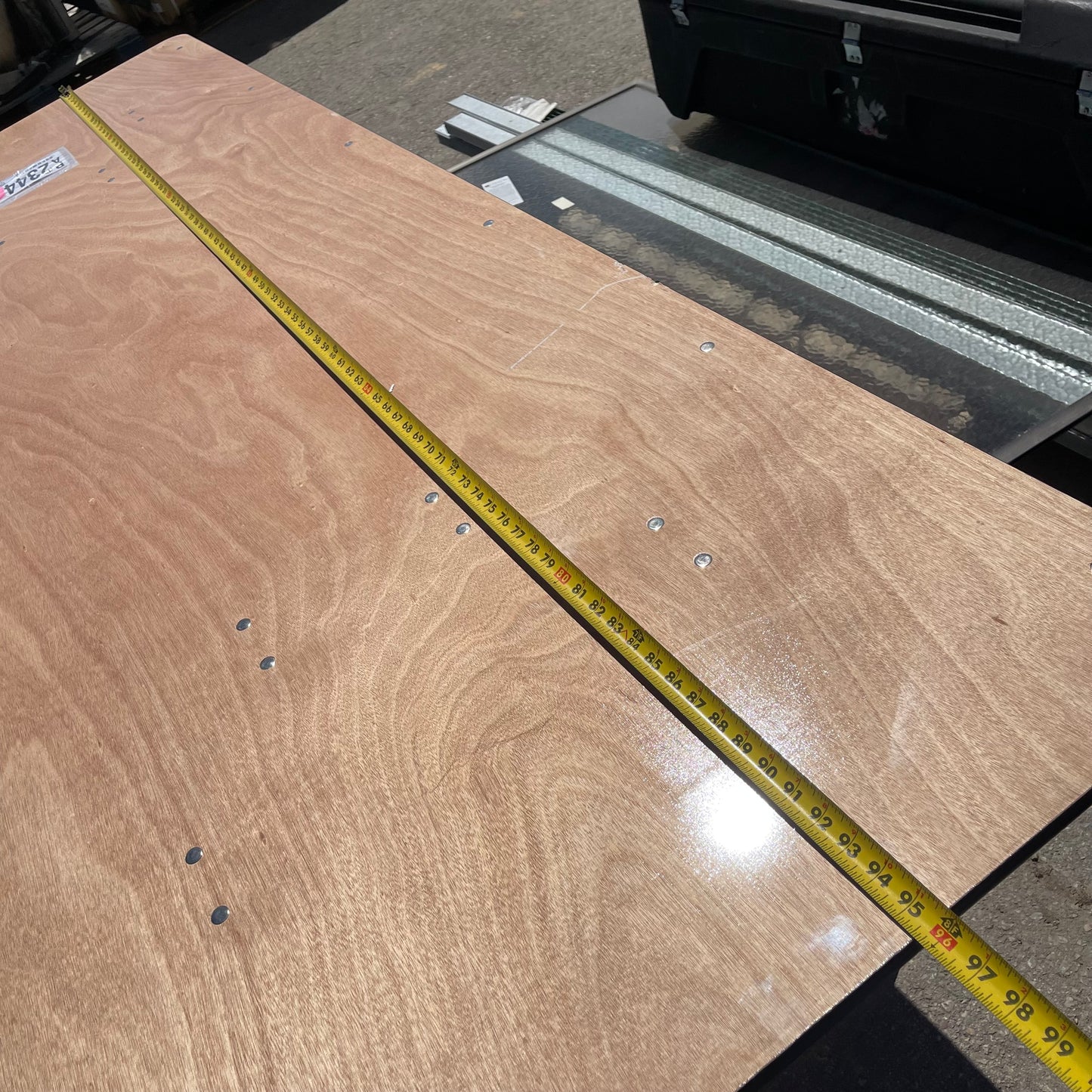ZA@ Pallet of UBIQUE GROUP Folding Table 96”x36”x30” (AS-IS)