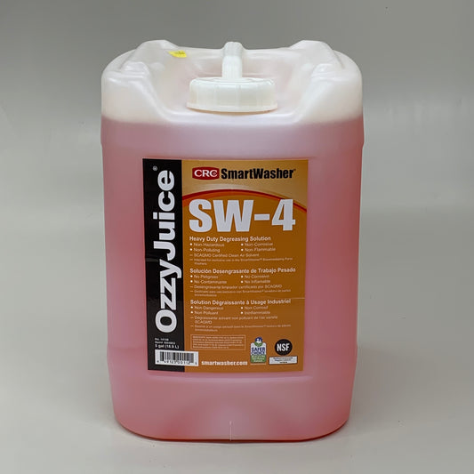 CRC Smart Washer SW-4 Heavy Duty Degreasing Solution 5 Gal 1004853