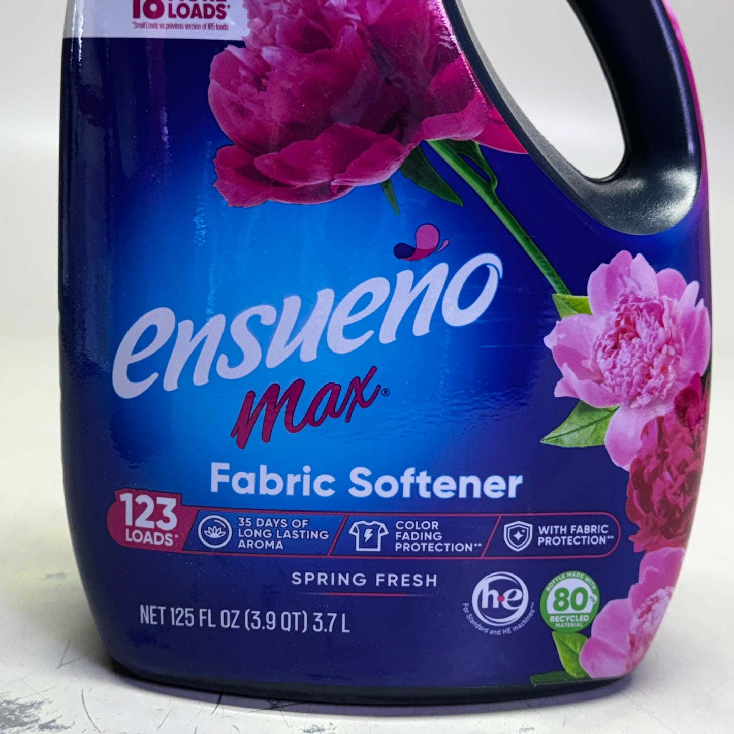 ENSUEÑO MAX (2 PACK Of 123 Loads) Fabric Softener - Spring Fresh Scent 125 fl oz/ 3.7 L Blue
