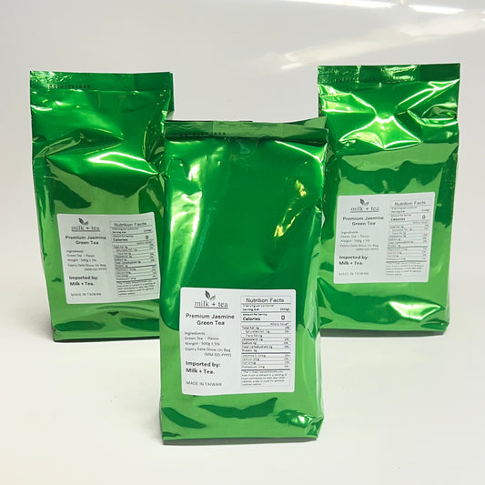 MILK + TEA (3 PACK) Premium Jasmine Green Tea 500g BB 01/28