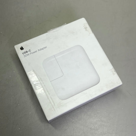 APPLE USB-C Power Adapter Fast Charge 30 Watts White MY1W2AM/A (Returns)