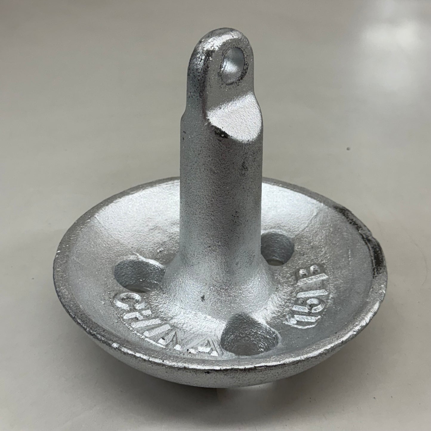 ATTWOOD Aluminum-Plated Cast Iron Steel Mushroom Anchor 15lbs Silver