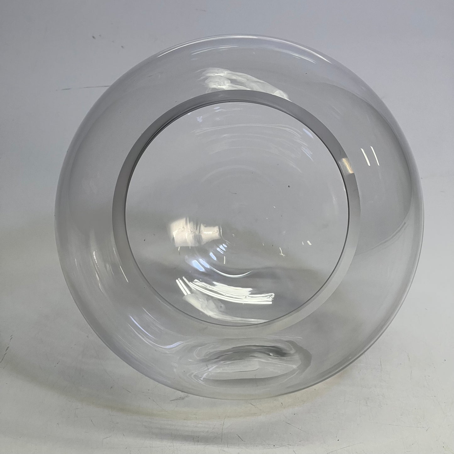 TERRAIN Slanted Hurricane Glass Sz 5.5"D x 8"H, 101556736