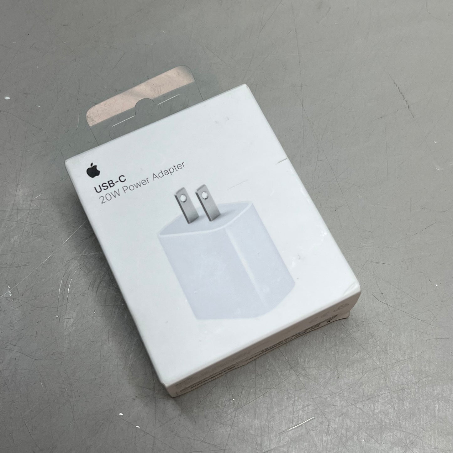 APPLE Fast Charging USB-C Power Adaptor 20 Watt White MHJA3AM/A (Return)