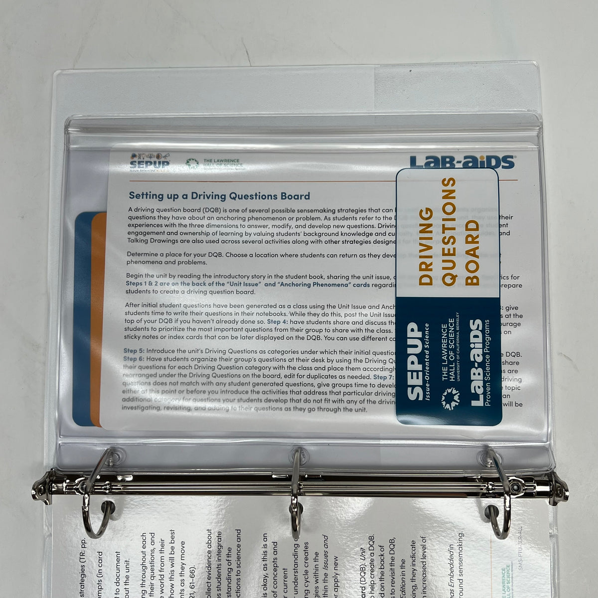 LAB AIDS Issues & Life Science Ecology Teacher Edition Revised 3rd Ed & Binder