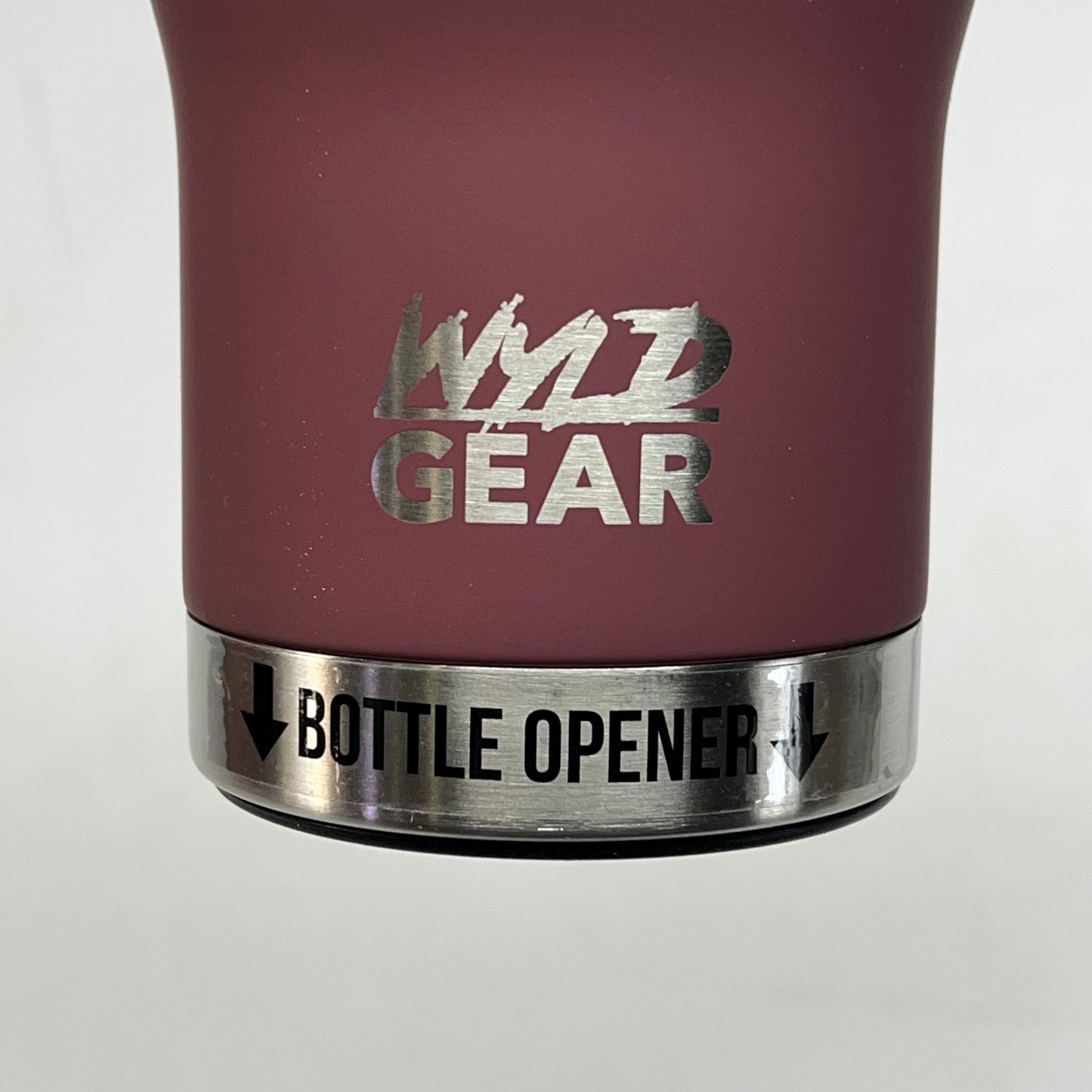 ZA@ WYLD GEAR Insulated Tumbler W/ Wisconsin Old Fashioned Mix Logo 20oz Maroon