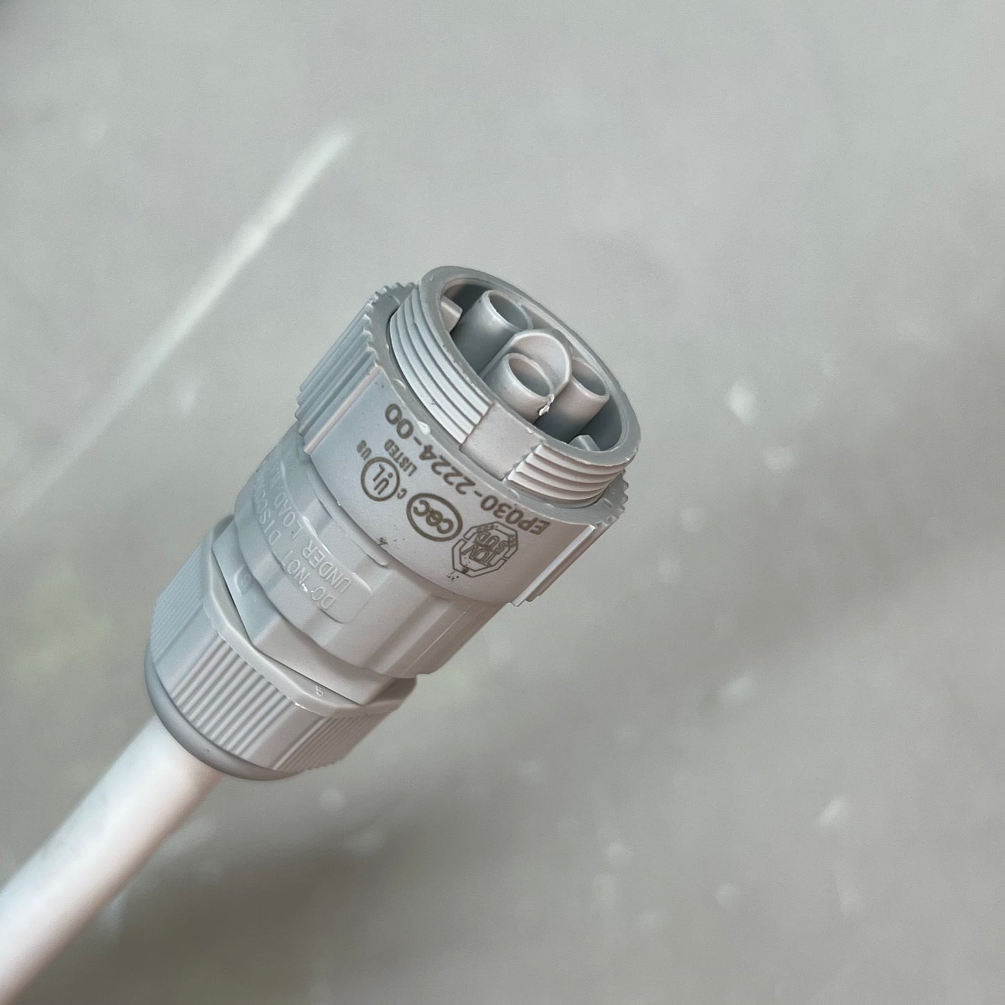 ZA@ NINGBO XUANHAU (2 PACK) Power Cords SJTW 3/C 16 AWG 105 Degree FT3 300V 10ft White 10200000025 A