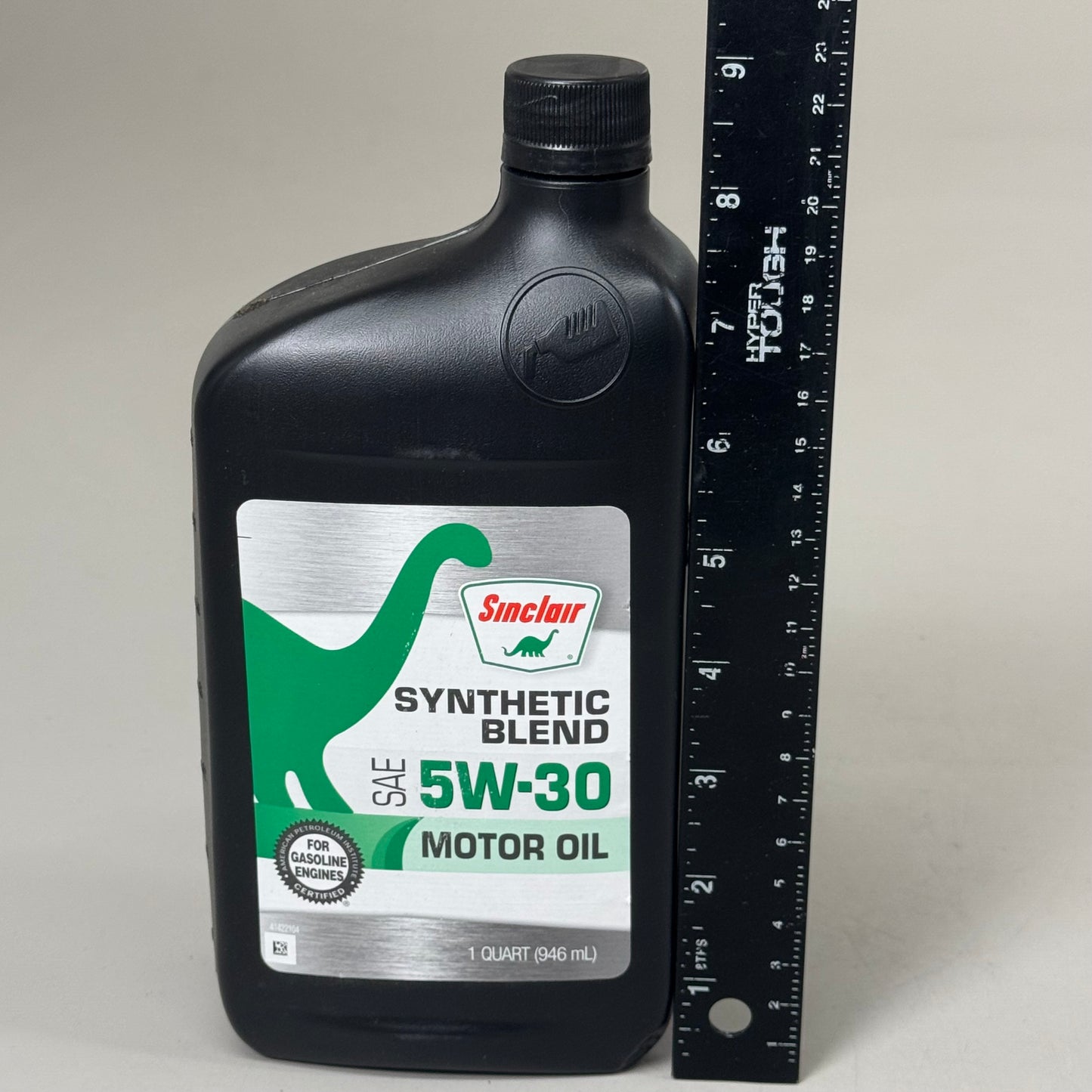 ZA@ SINCLAIR (6 PACK) Synthetic Blend SAE 5W-30 Motor Oil for Gasoline Engines 832-014 As-is