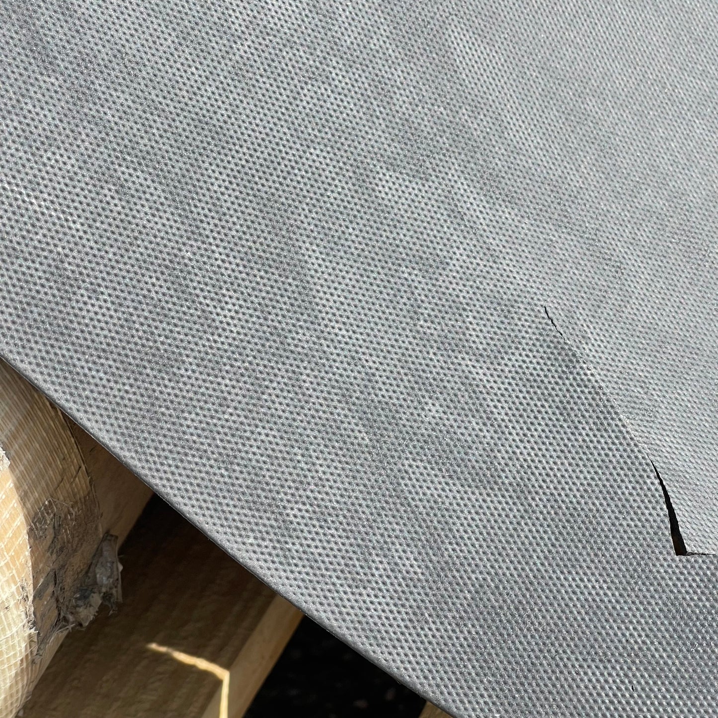 ZA@ Pallet of STAGESTEP (4 Pack) Rubber Rolls/vinyl Flooring? 80” Width Black (AS-IS)