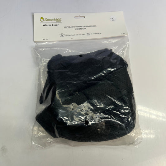 SAMSHIELD Winter Liner Equestrian For Riding Helmets Sz 58L (7-1/8L) Black