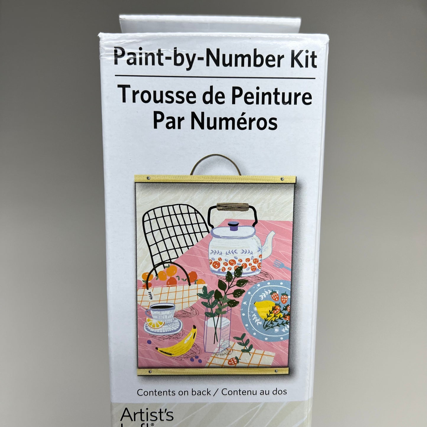 ARTIST'S LOFT (3 PACK) Teapot Picnic Table Paint-By-Number 42pc Intermediate