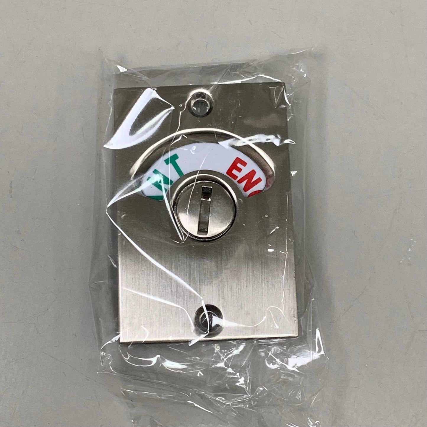 LVOERTUIG (2 PACK) Door Lock Door Latch Bathroom Indicator Satin Nickel B07NVNJWV6