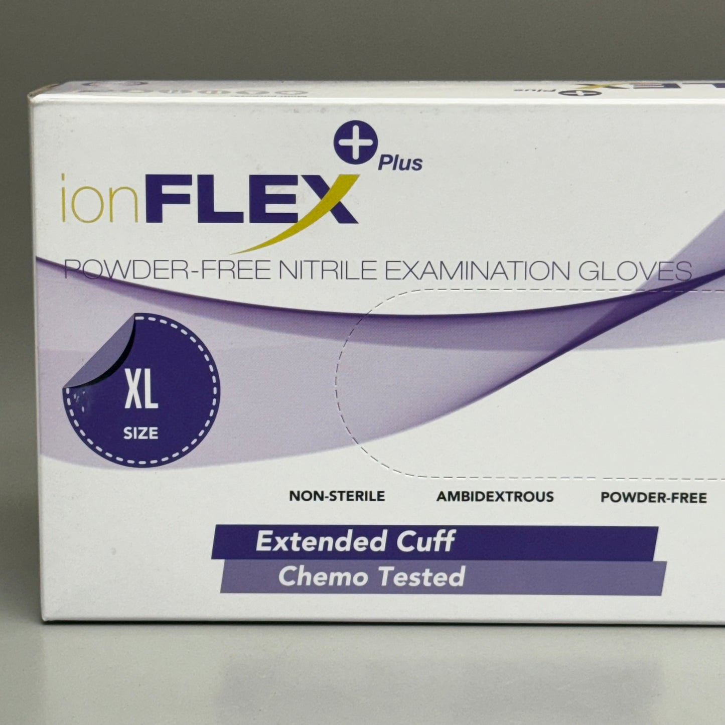 IONFLEX (100 PACK) Powder Free Nitrile Disposable Examination Gloves Size: XL