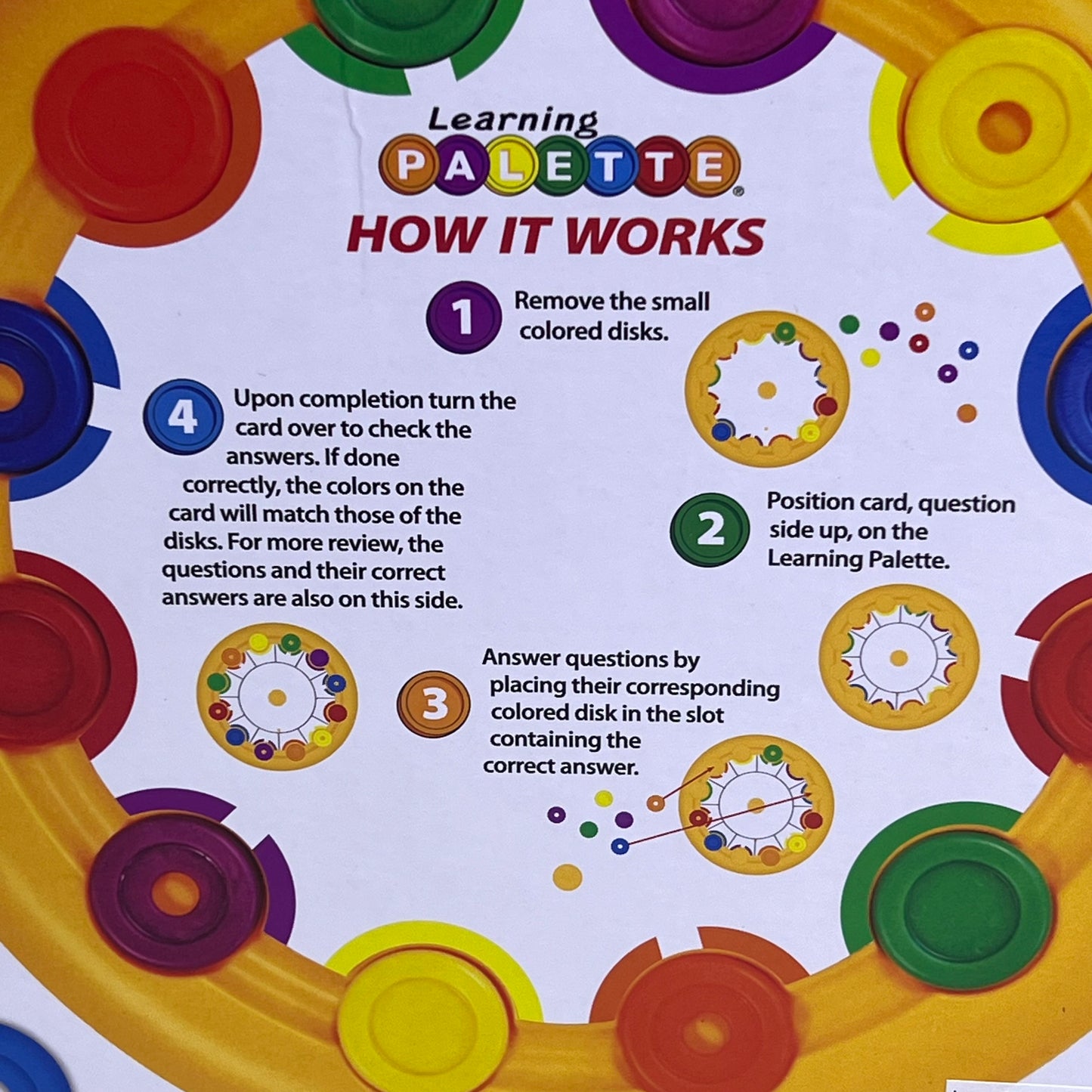 LEARNING PALETTE  2ND Grade Reading Learning Palette 2 Base Center Kit LP-R209