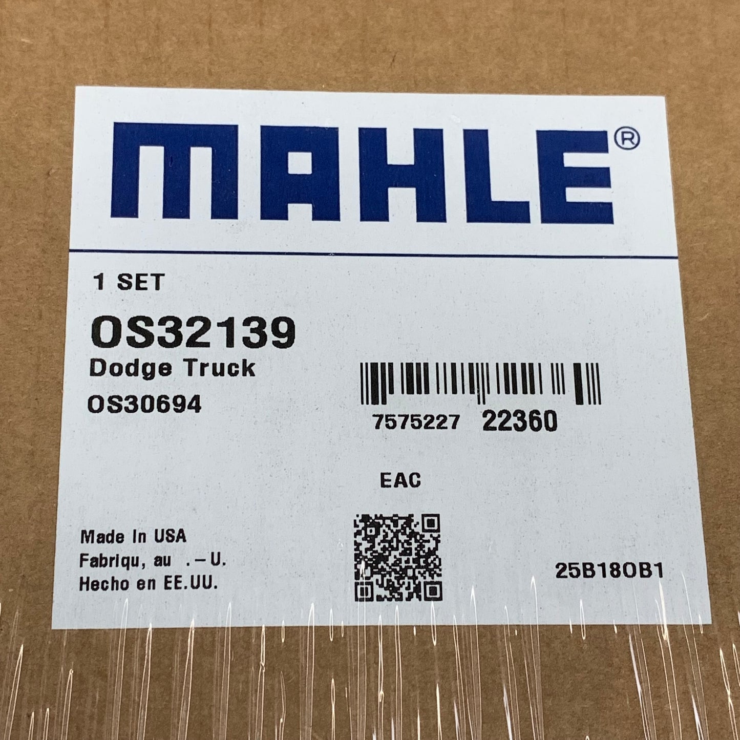 MAHLE Engine Oil Pan Gasket For Dodge Ram OS32139