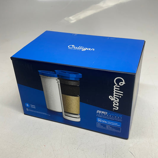 CULLIGAN (6 PACK) 5-Stage Zerowater Technology Replacement Filter ZEROF06