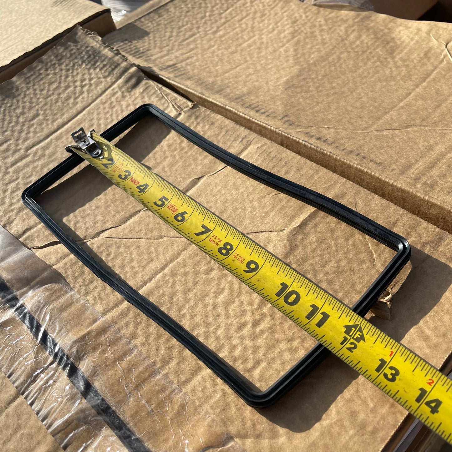 ZA@ Pallet of JASPER RUBBER Rectangle Gaskets 11.5"x6" 002653305 (AS-IS)