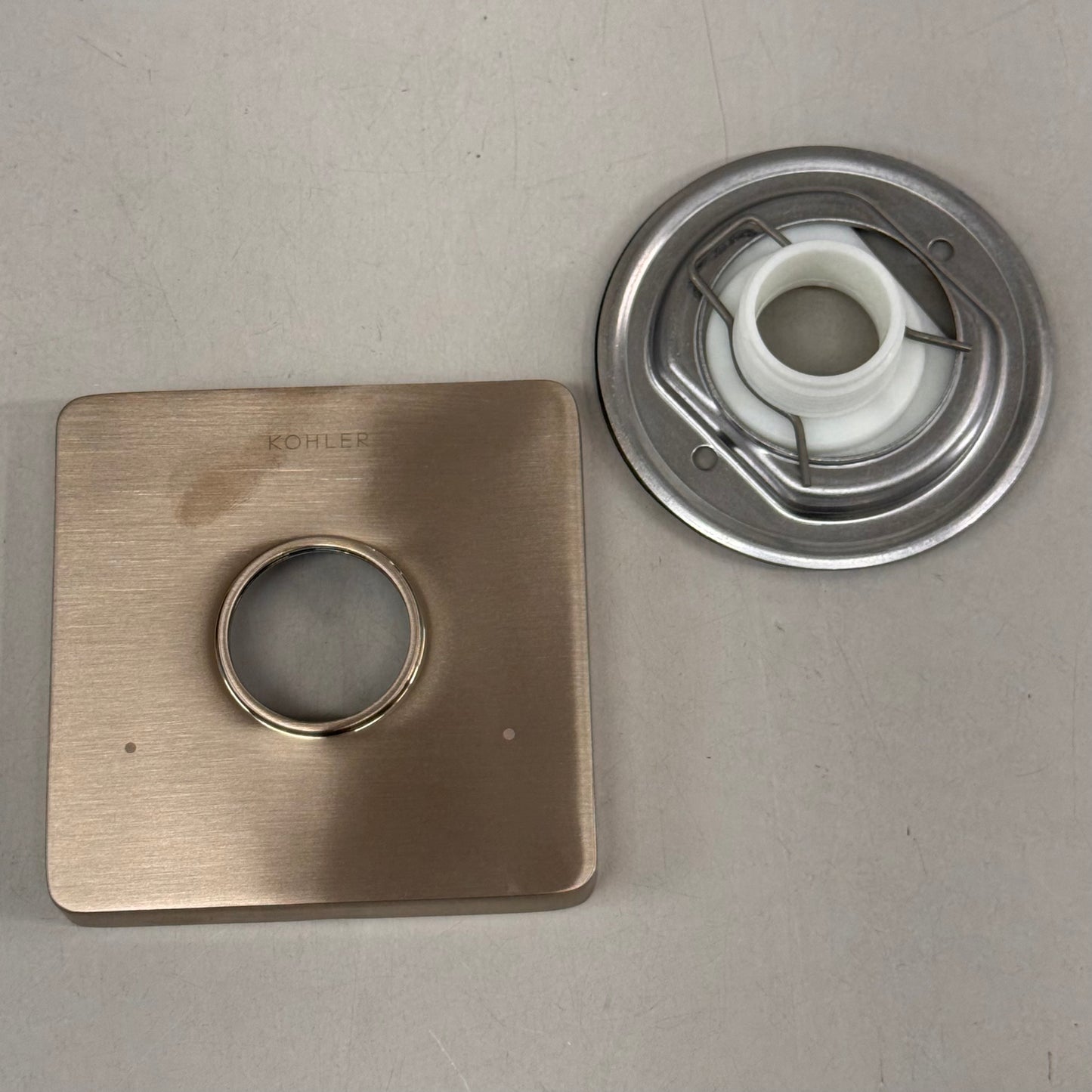 KOHLER Parallel Transfer Valve Trim Vibrant Brushed Bronze T23509-4-BV