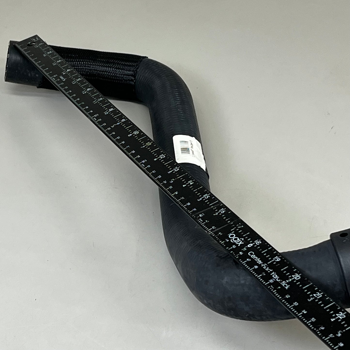 DAYCO Curved Radiator Hose Dual I/D. 23.5" L EPDM 23 1/2" Trunk H Black 72730