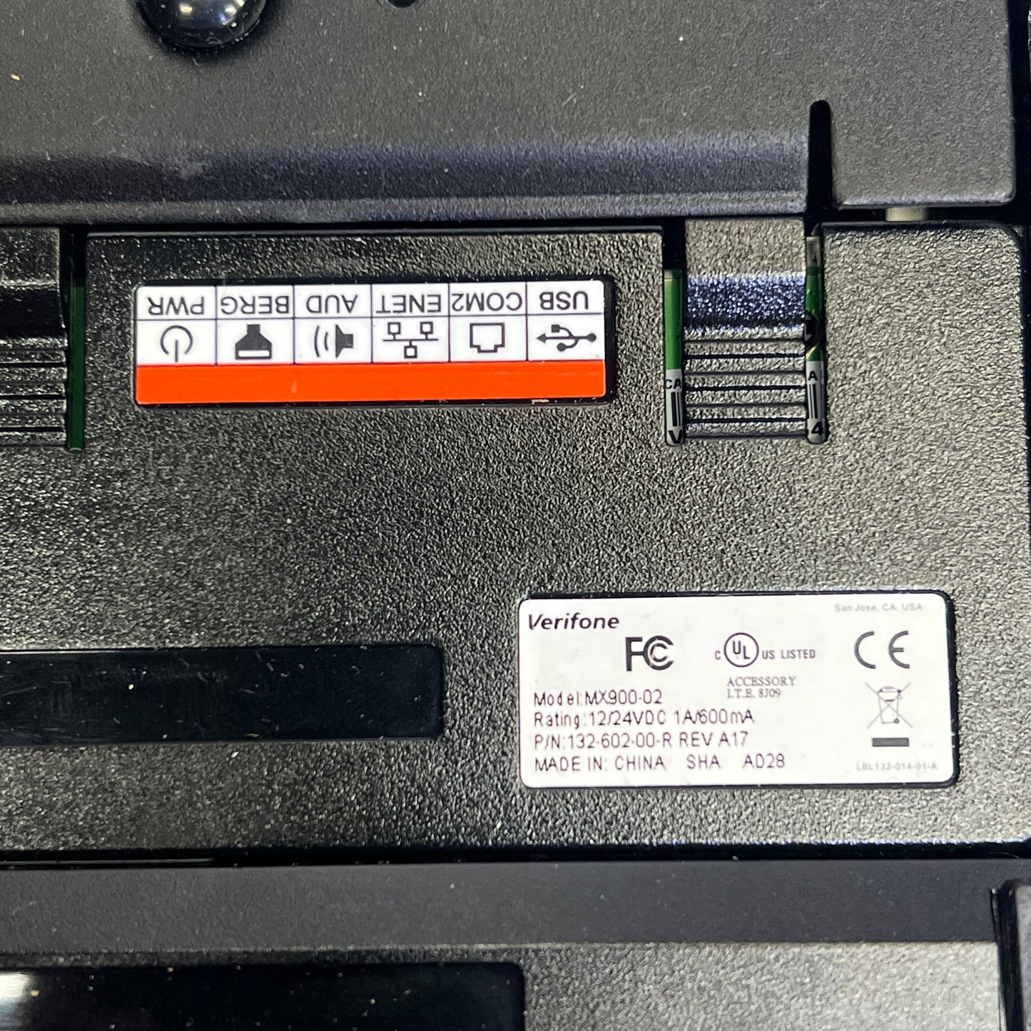 ZA@ VERIFONE (2 PACK) Credit Card Payment Terminal Pos System Black MX925 MX900-02 (Damaged Pen)