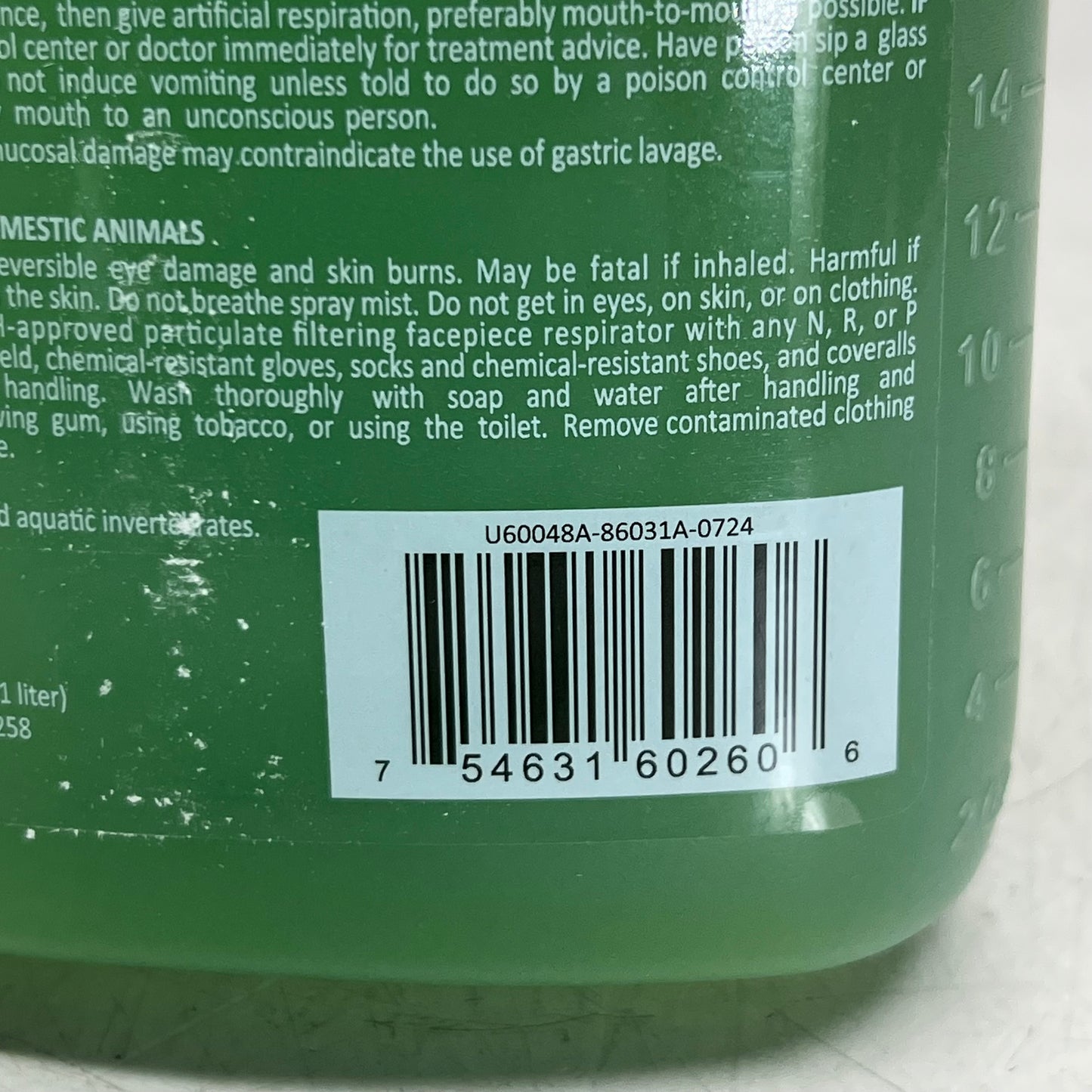 URNEX Complete Cafe Coffee Equipment Sanitizer 33.8 fl oz. Green U60048A