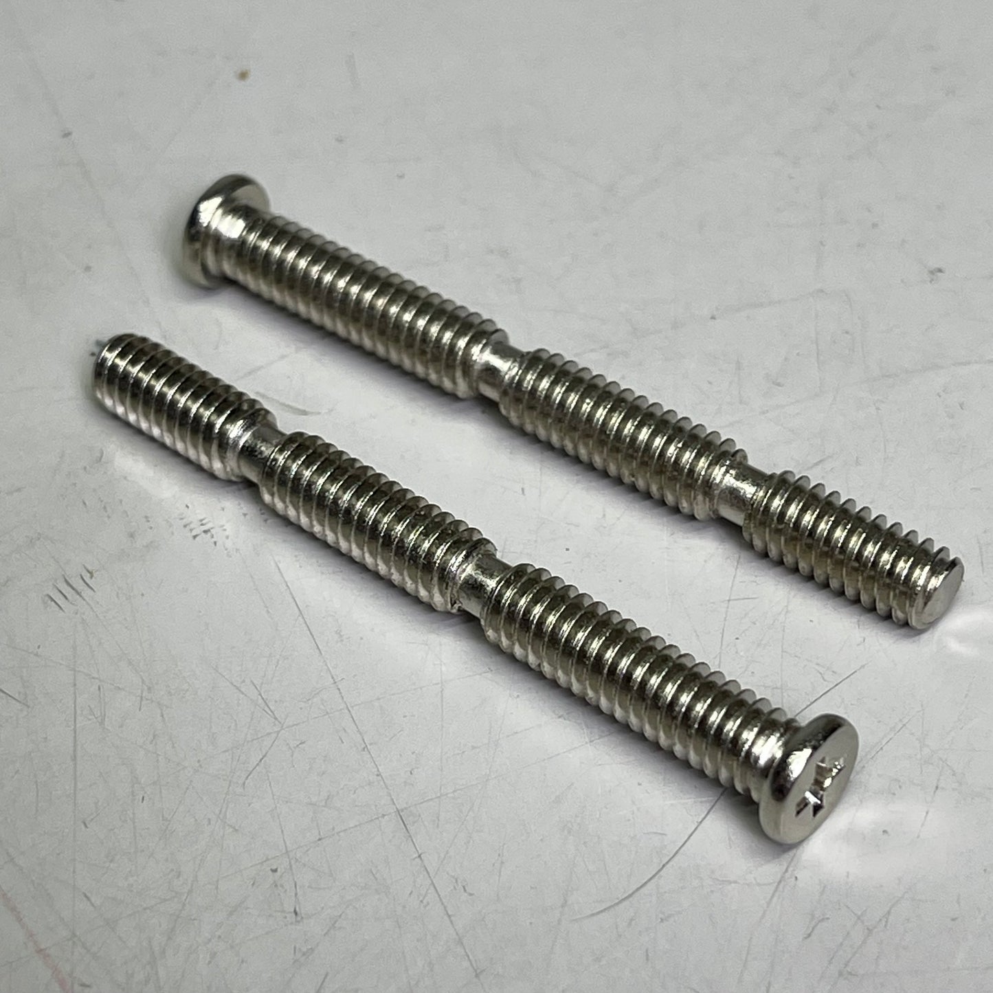 GMS (2-PACK) Russwin Lock Cylinders 1-1/8" Satin Chrome 6 Pin R118-RD1-26D-A2-6