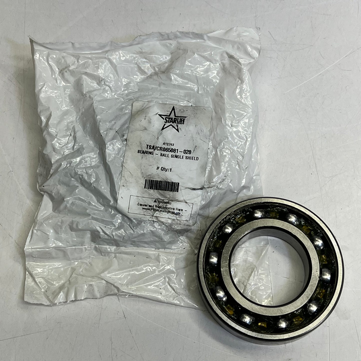 STARLIFT (2 PACK) Bearings Ball Single Shield for Crown Lift TSA/CR065081-028