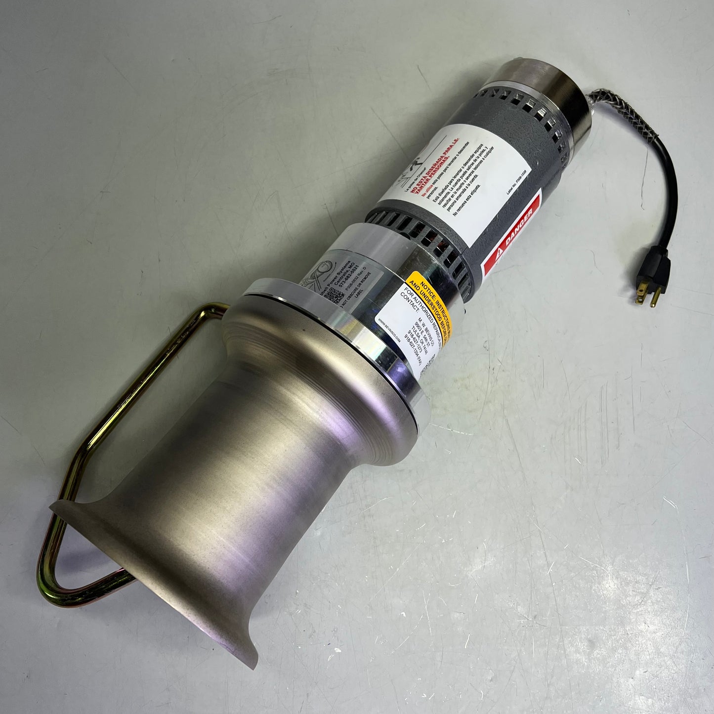 HUBBELL CHANCE Capstan Hoist 40' Per Min 1,000 Lb Capacity 115V AC C3081170 (NEW
