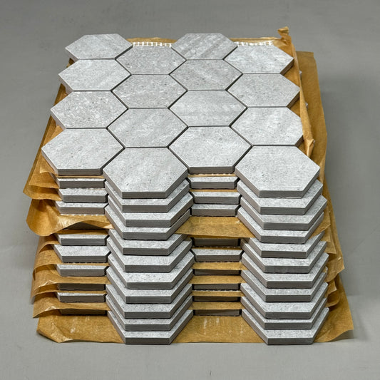 TERRATINTA GROUP Leccese Fumo Hexagon 28,5X33,5 Mat 11 Sheets of Tile MALC03MHN