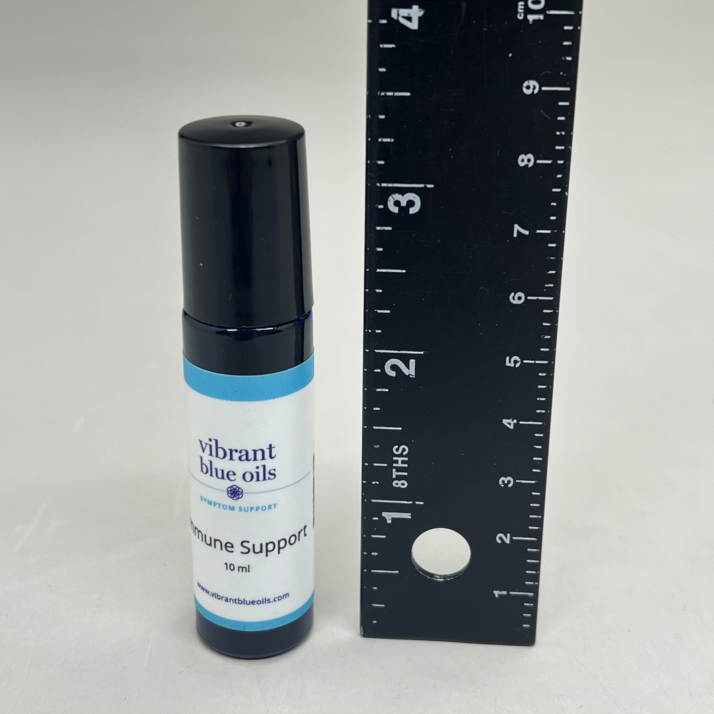 VIBRANT BLUE OIL Immune System Support Organic Essential Oil Roller Bottle 10mL