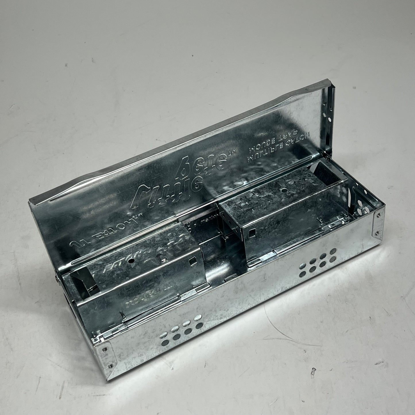 JT EATON (12 PACK) Little Pete Slim Multiple Catch Mouse Traps Silver 423