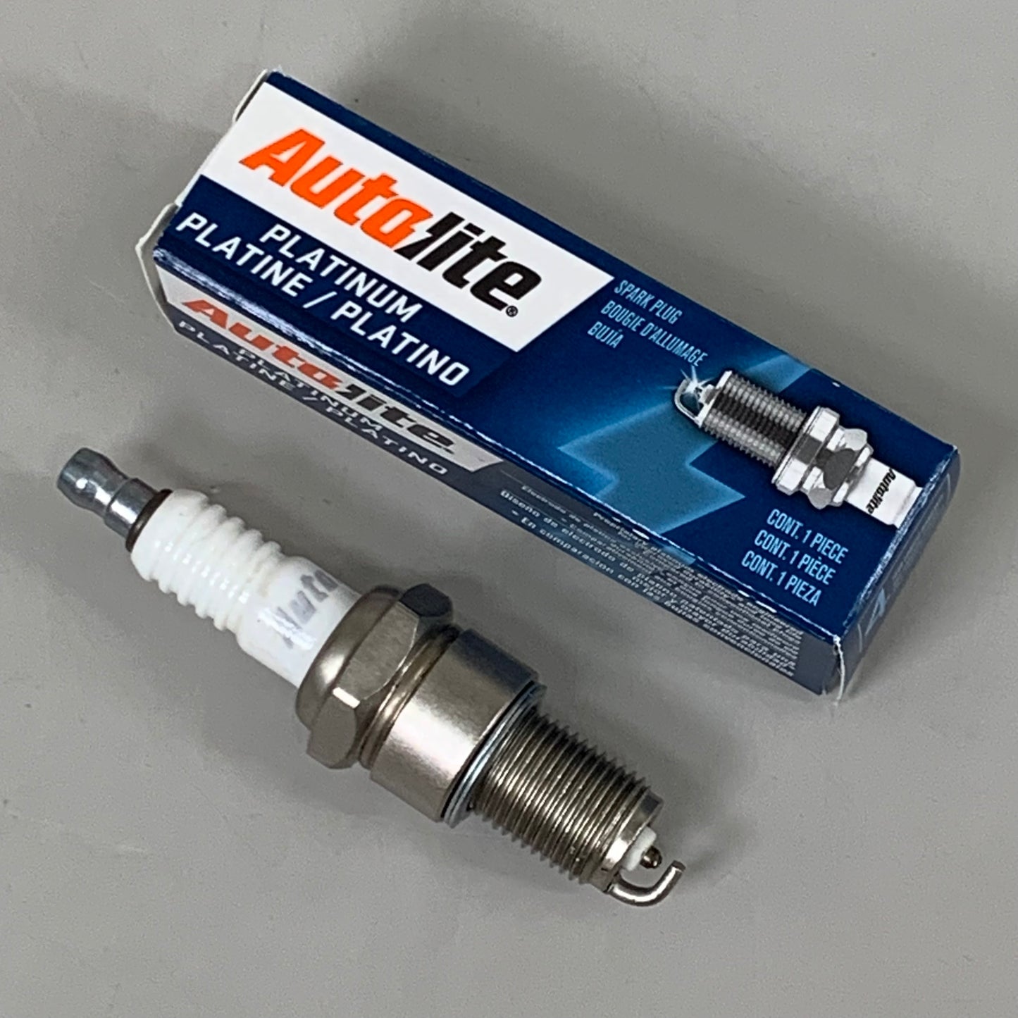 AUTOLITE (4 PACK) Platinum Spark Plugs Not Tapered Nickel 13/16" Hex SZ AP63