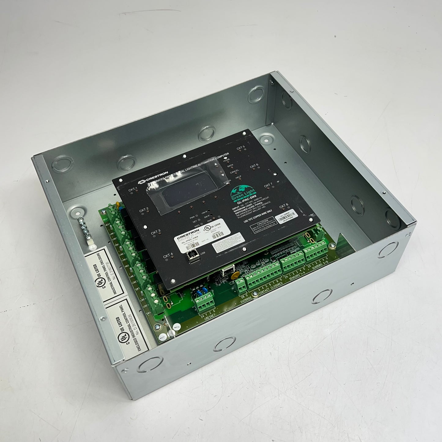 CRESTRON Green Light Integrated Switching System CL-SPACEBUILDER-GLIPACSW8