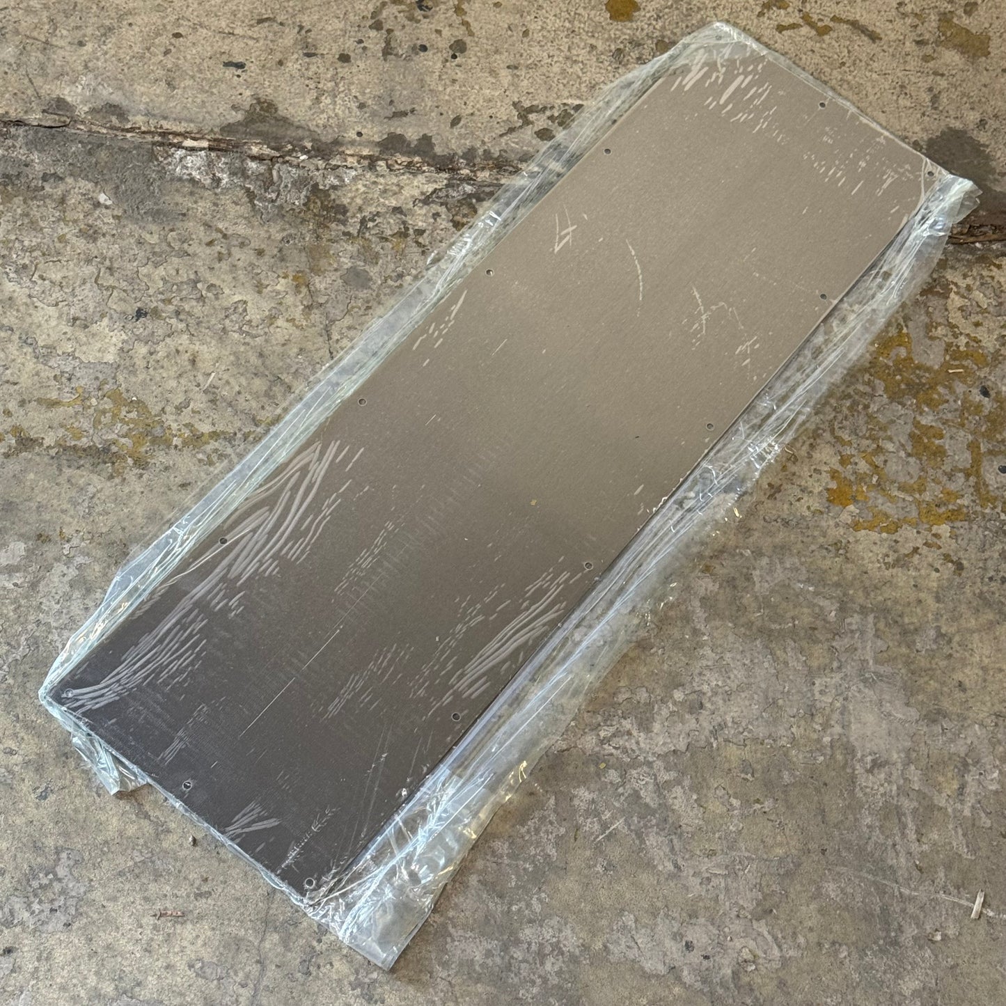 ALLEGION (5 PACK) Stainless Steel Kick Plate 8400 10" x 34" Grey US32D