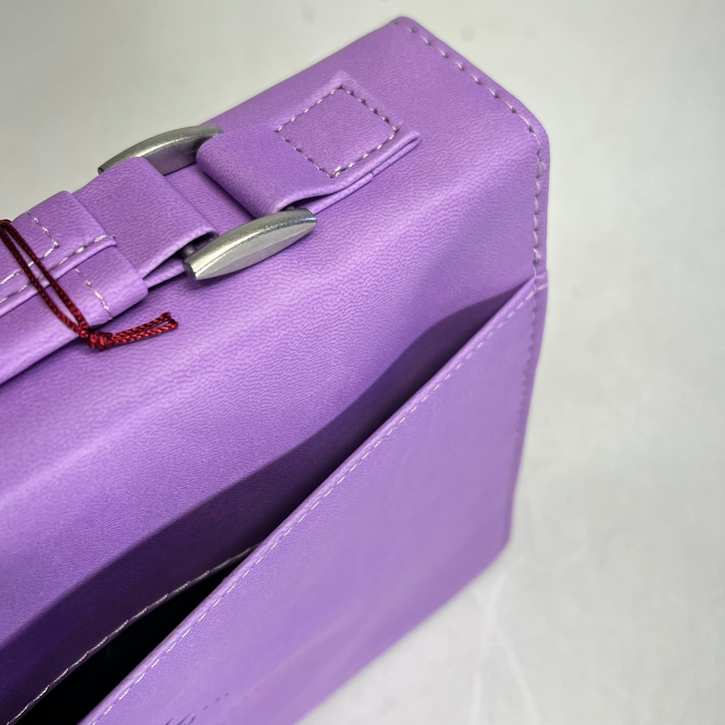 CHRISTIAN ART GIFTS Psalm 46:10 Faux Leather Bible Cover  6"x9" Purple Laurel