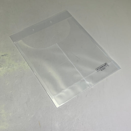SMEAD (24 PACK) Polypropylene File Retention Jackets Letter/Legal Sz Clear 68191
